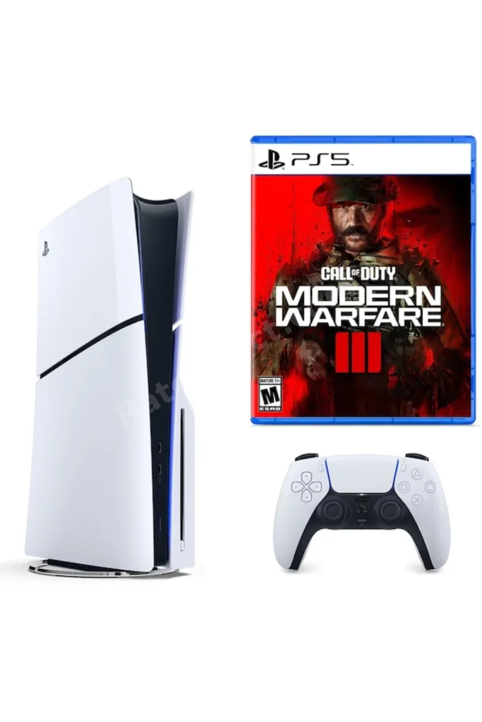 Playstation 5 Slim Diskli (ithalatçı garantili )+2.kol Dualsense + ps5 COD MW3