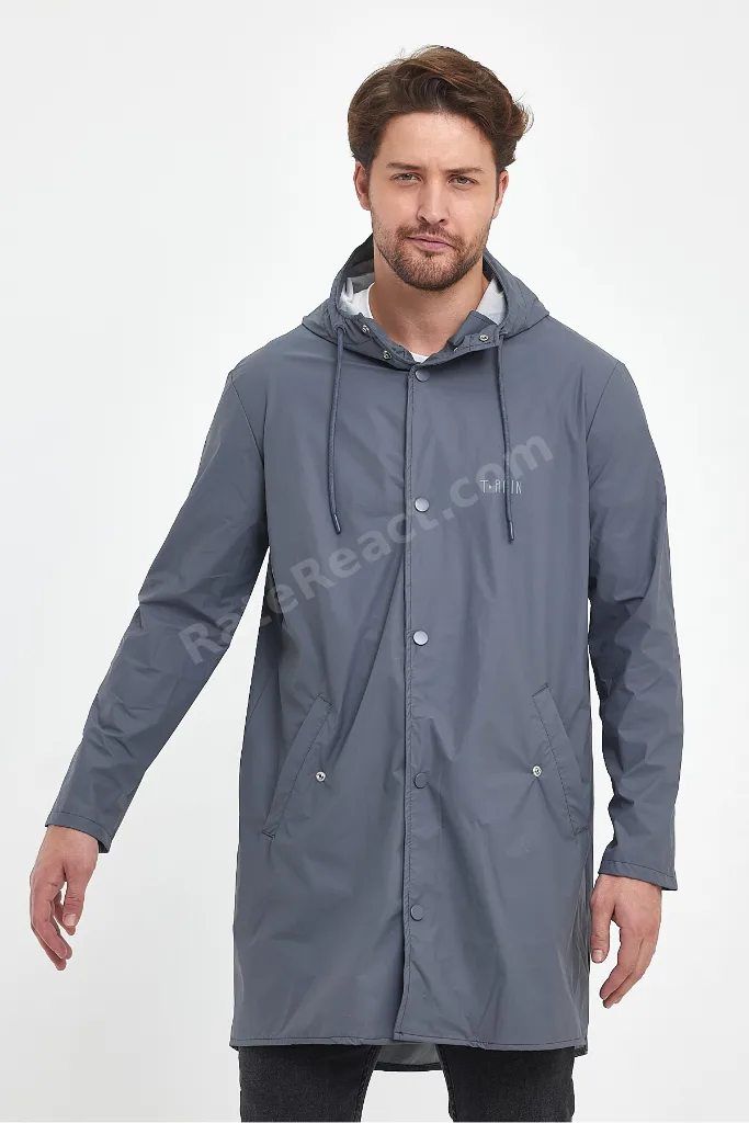 Stay Dry Gri Erkek Yağmurluk