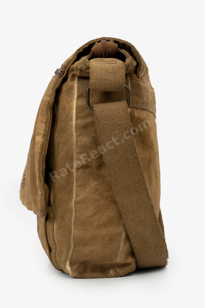 Salaş Omuz Çantası Pamuk Postacı Laptop Okul Seyahat Günlük Vintage Retro - Mulater Bag 8128