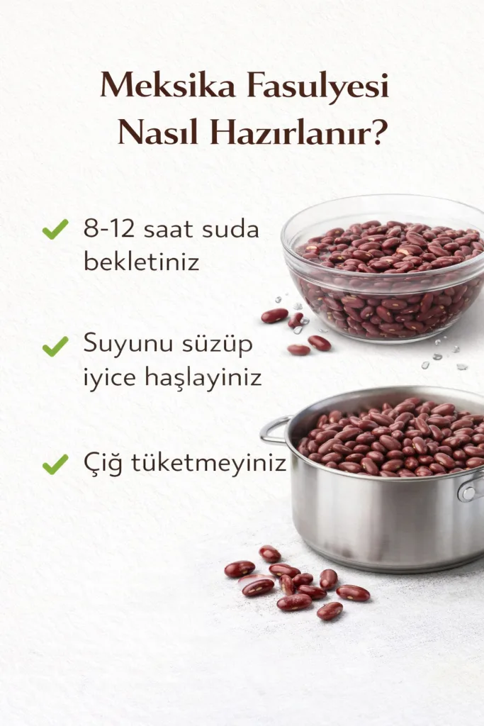Meksika Fasulyesi 1 kg – Kuru Bakliyat (Red Kidney Bean)
