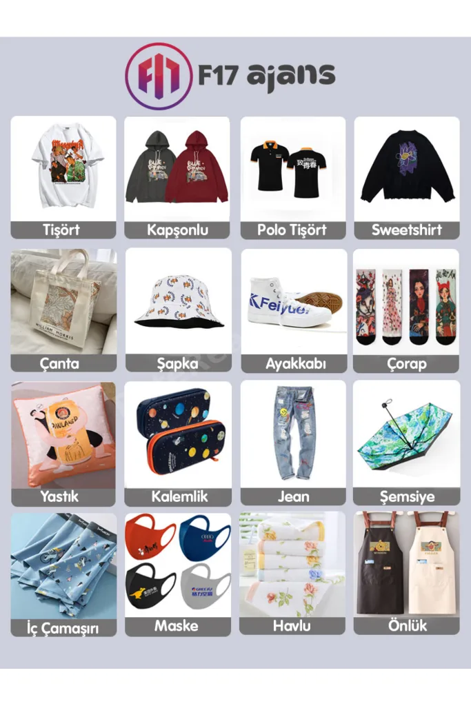 Kelebek Ütü ile Yapışan Kumaş Tekstil Tişört Dtf Baskı