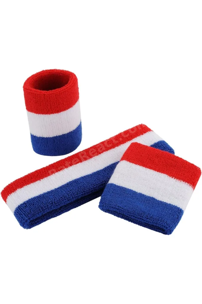 Sportif Saç Bandı, Bandana, Headband Ve Bileklik 3'lü Set