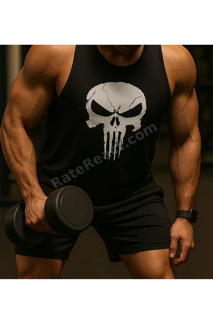 Fitness Atleti Gym Fitness Tank Top Sporcu Atleti Spor Atleti Sporcu Atleti Fitness Atleti