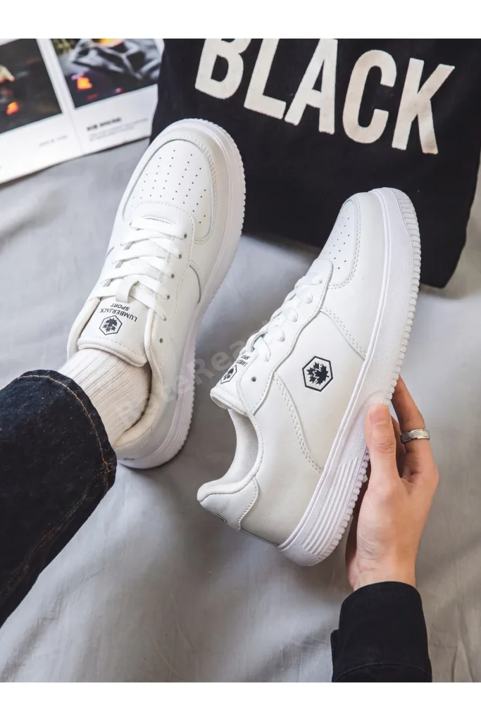 JACK Beyaz Erkek Sneaker