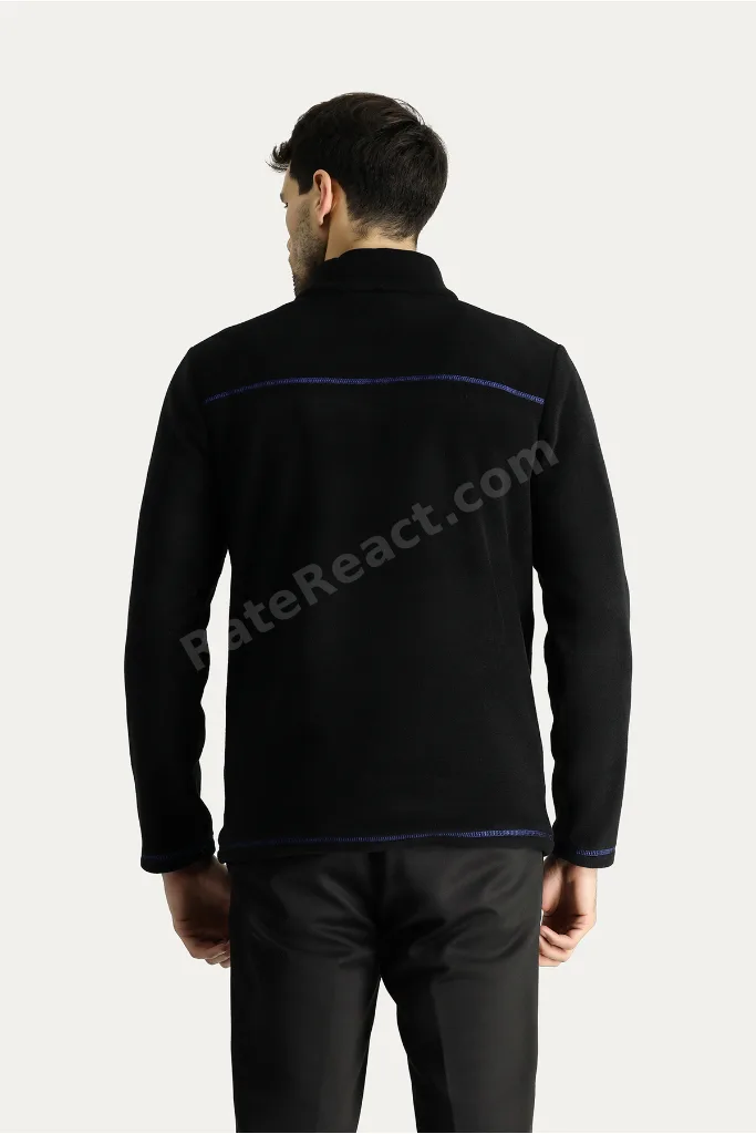 Yarım Fermuarlı Polar Sweatshirt