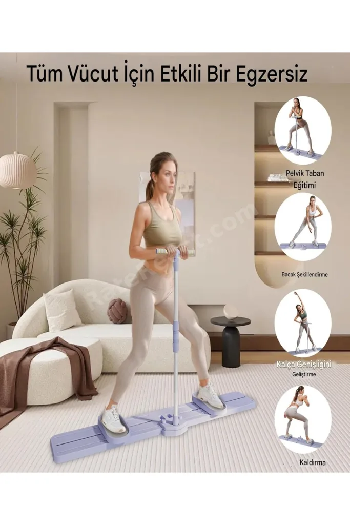 Aç Kapa Kayak Çok Fonksiyonlu Fitness Egzersiz Tahtası Aleti Spor Aleti Direnç Pilates