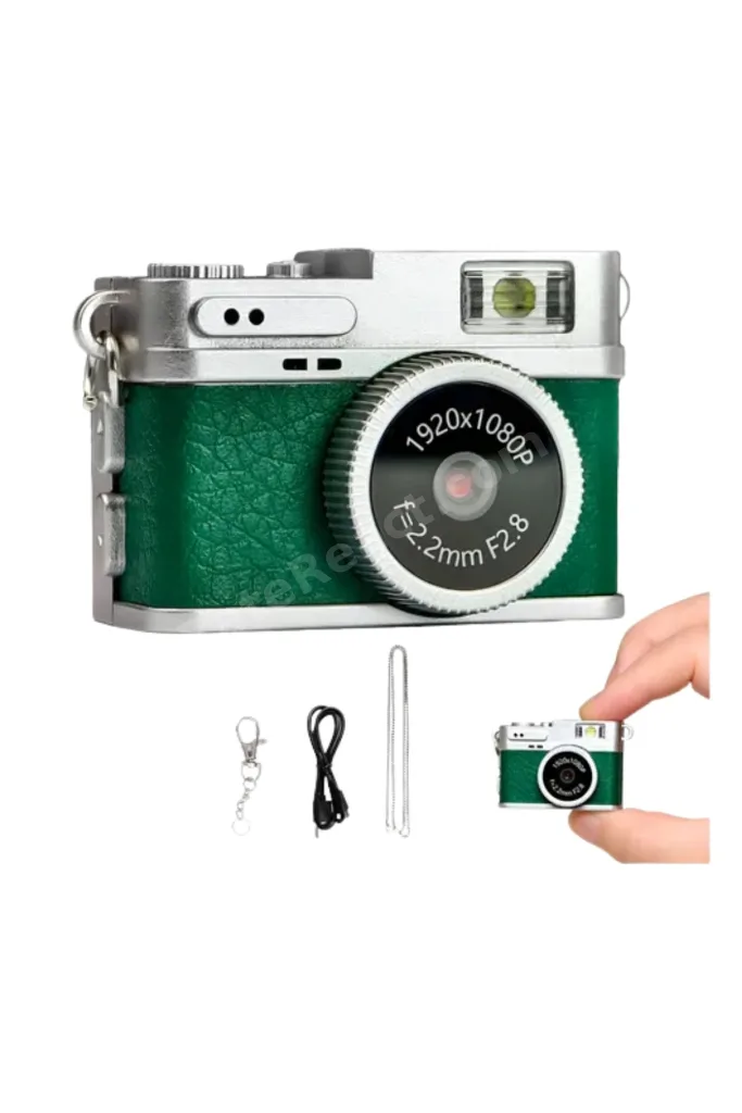 1080P HD Mini Dijital Kamera IPS Ekranlı Taşınabilir Fotoğraf Makinesi