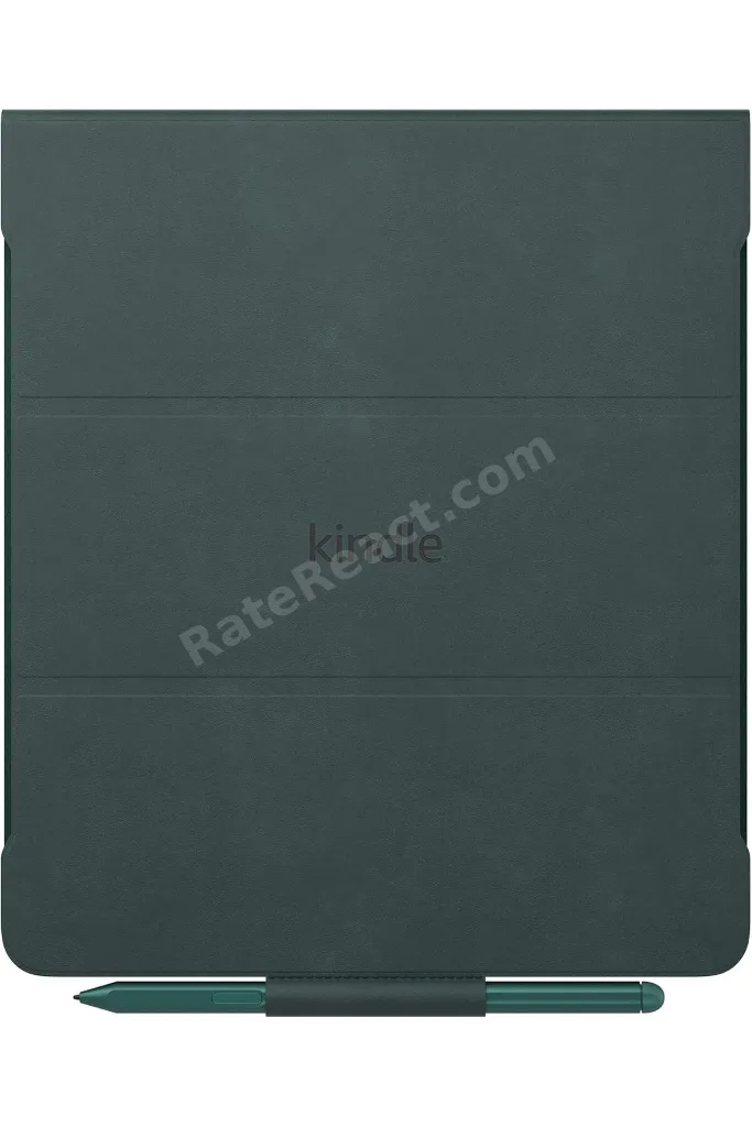 Kindle 32gb Scribe 2024 Orijinal Yeşil Premium Deri Kılıf ve Adaptör Seti