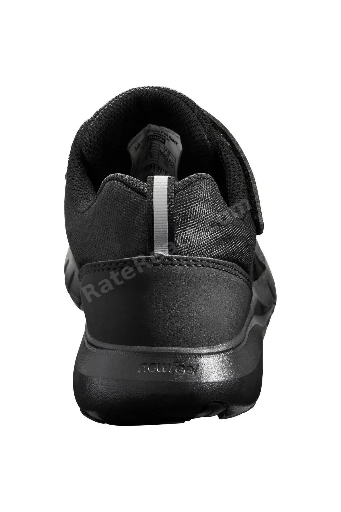 Çocuk Siyah Cırt Cırtlı Spor Ayakkabı Soft 140