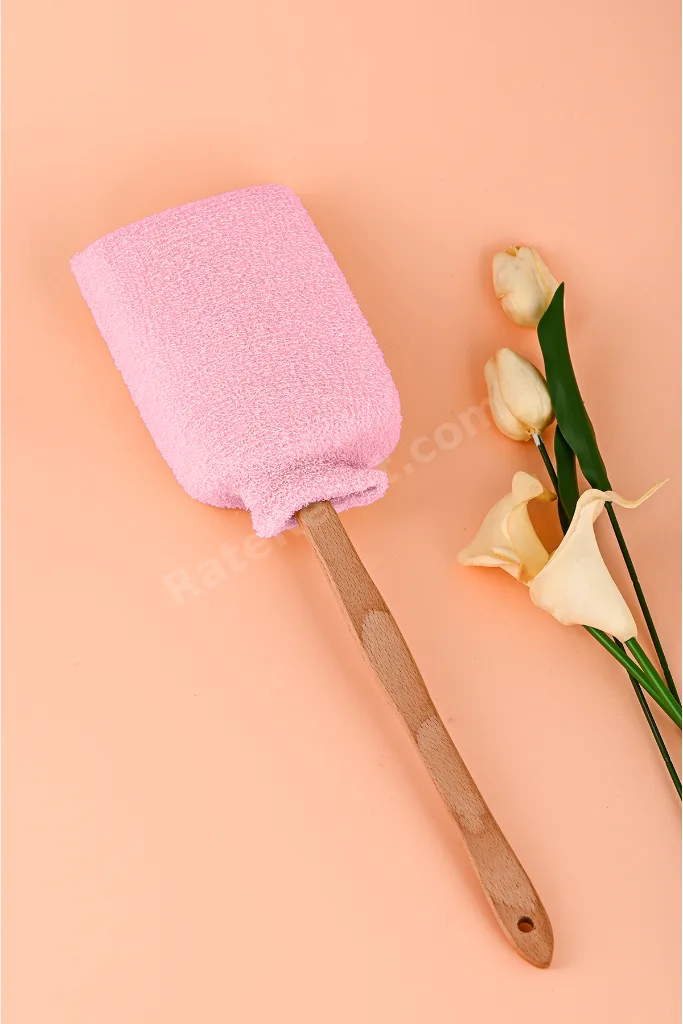 BANYO SIRT LİFİ VE SIRT KESESİ PEMBE