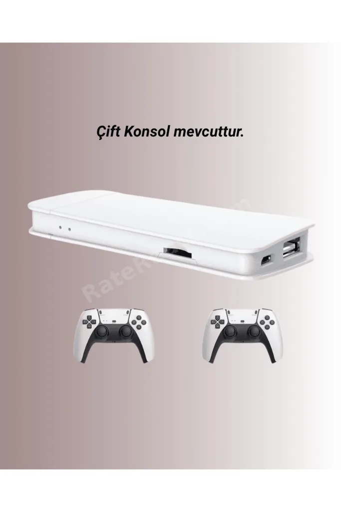 M15 Retro Konsol – 20.000 Oyunlu, Çift Gamepadli, 4K HDMI - Lisinya