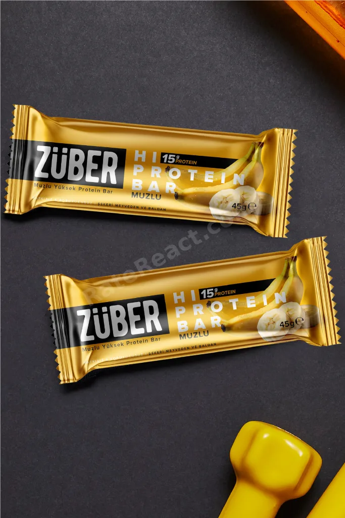 Hi Protein Muzlu Yüksek Protein Bar 45g x 6 Adet (15g Protein)