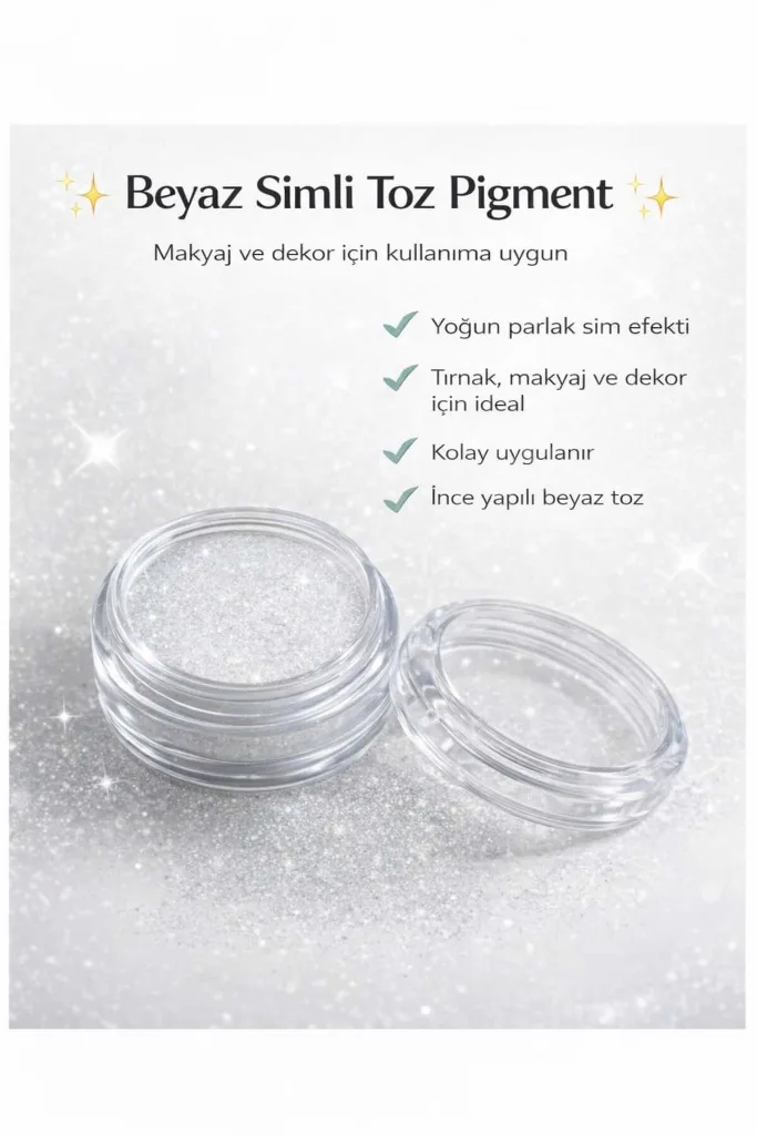 Glitter Sim Göz Farı Yüz ve Vücut Parıltısı Glitter Sim Far 1728/257
