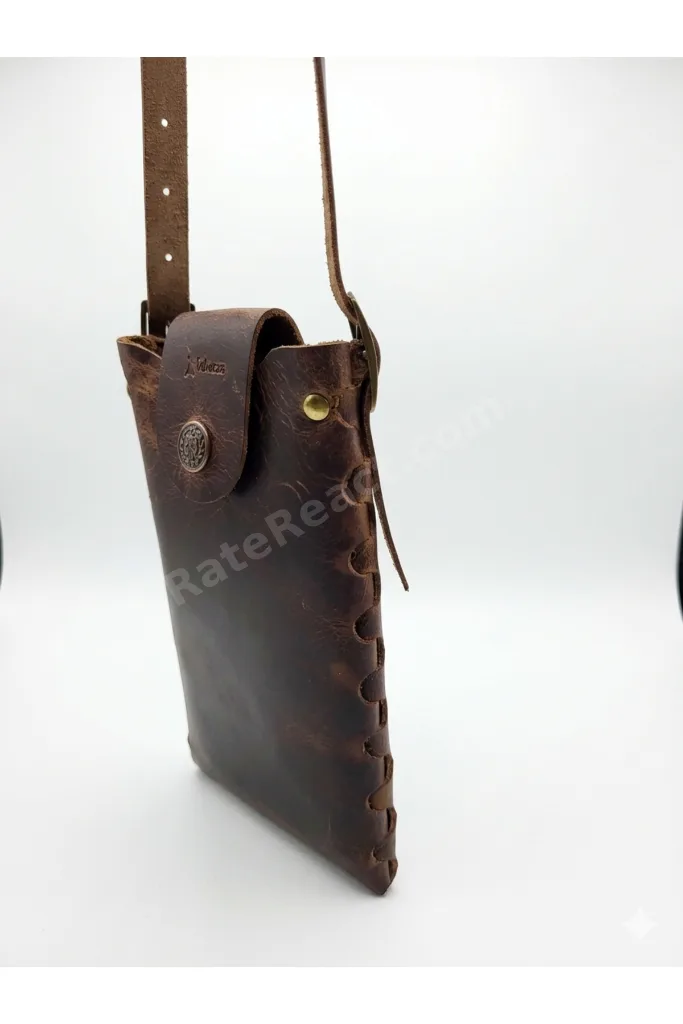 Hakiki Deri Telefon Çantası