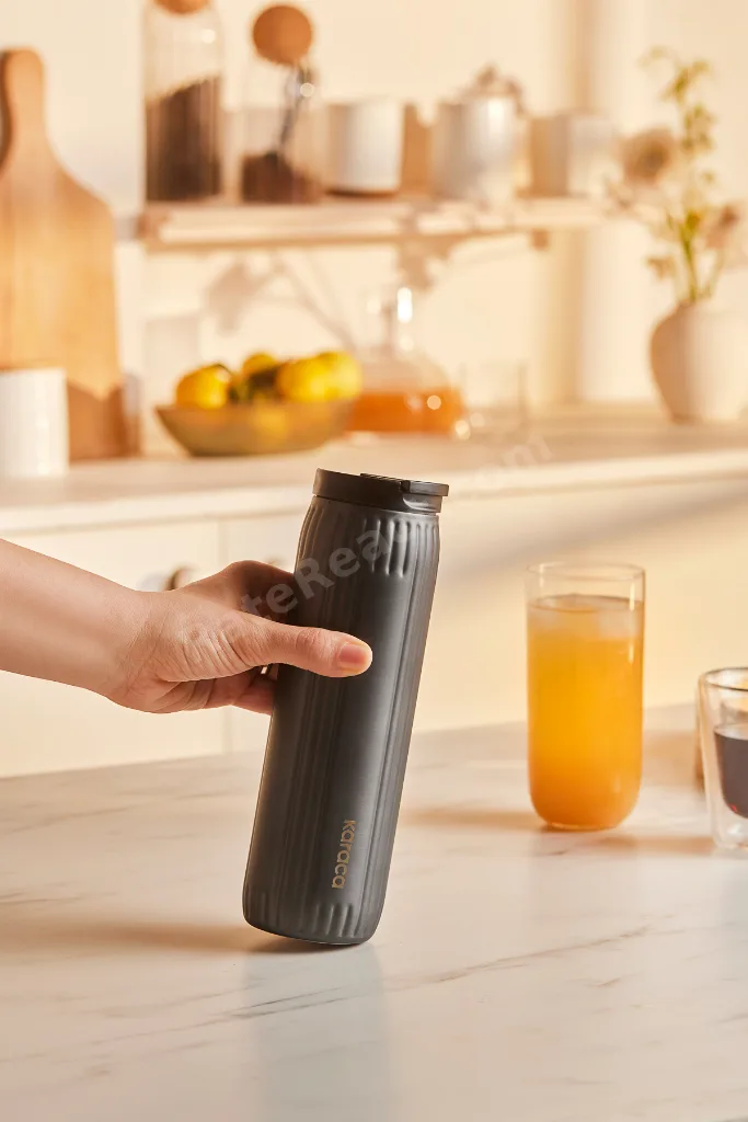 Rimo Sızdırmaz Çelik Termos 600 ml Antrasit