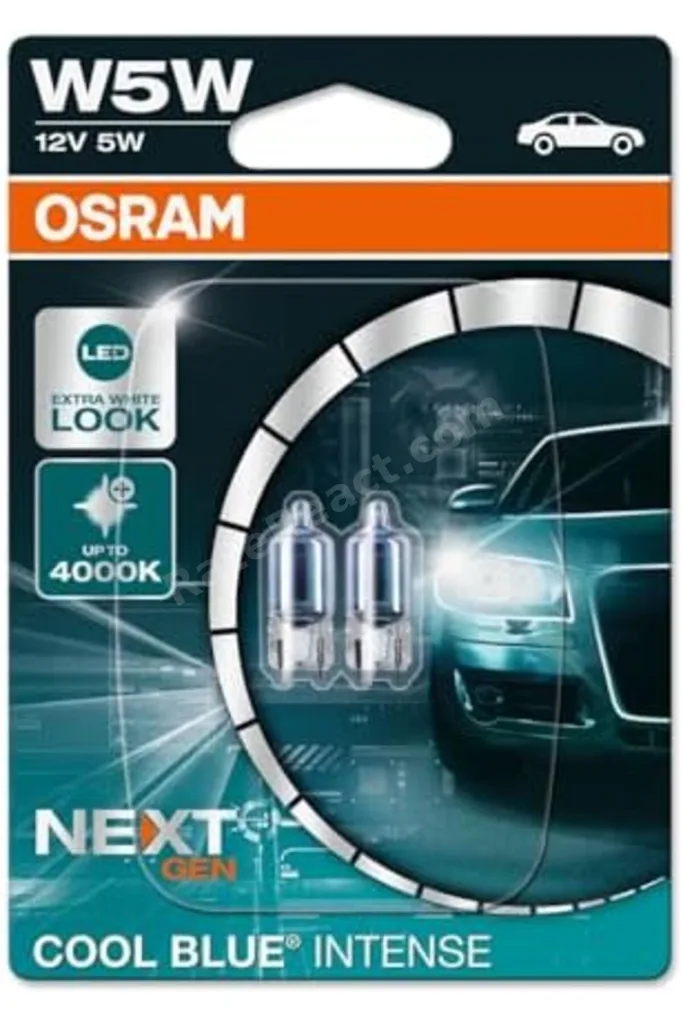 TTKTEKNOLOJİ Blue Intense Nex Gen T10 4000K Beyaz Işık Ampulü (2'li Set) TTKTEKNOLOJİ 2026 395519