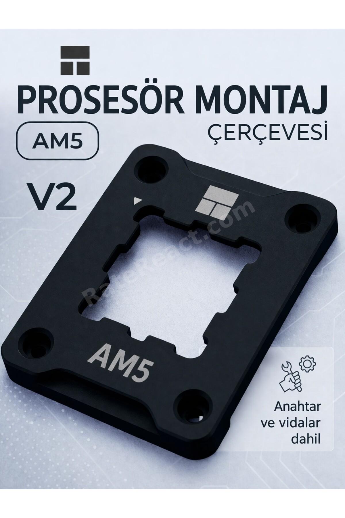 AMD AM5 İşlemciler İçin Güçlendirme Kiti – Yüksek ve Stabilite Sogutucu İslemci