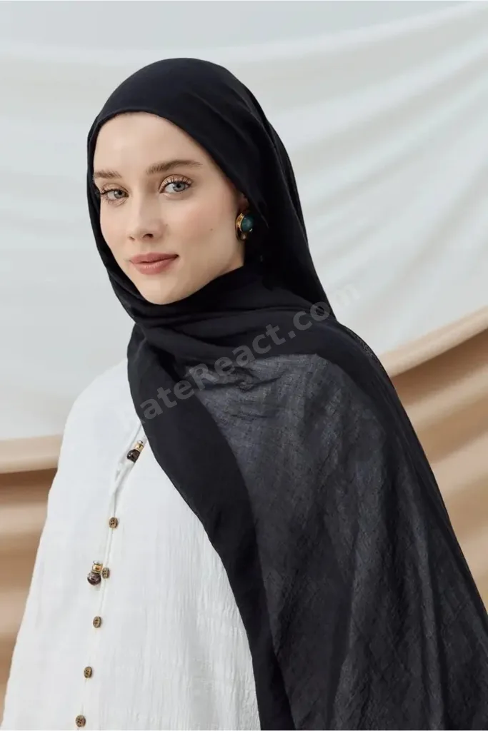 Aya Serisi Şal- Siyah