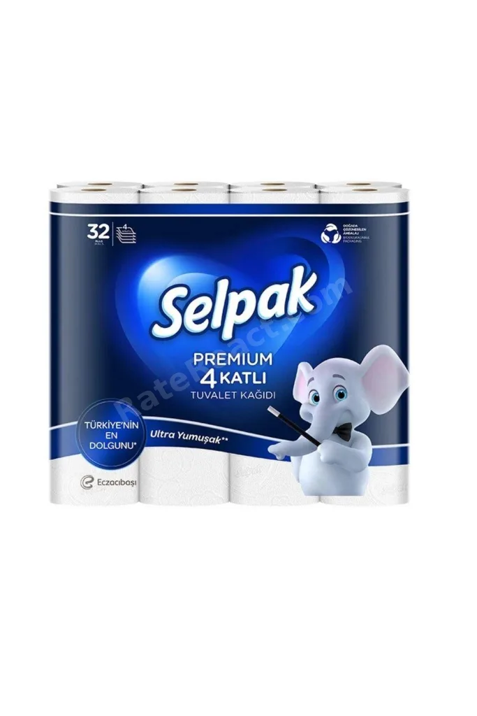 32'LI TUVALET KAGIDI PREMIUM 4 KATLI 1 ADET