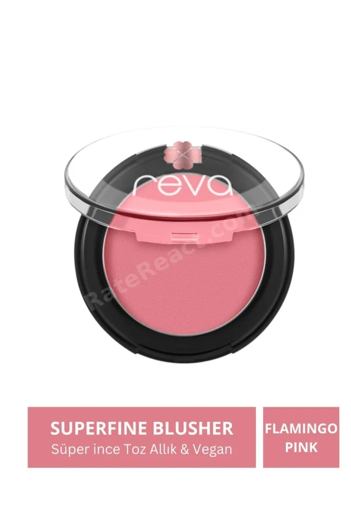 Superfine Blusher Flamingo Pink - Süper ince Toz Allık 7,5 gr - No: 703 - Vegan & Temiz İçerik