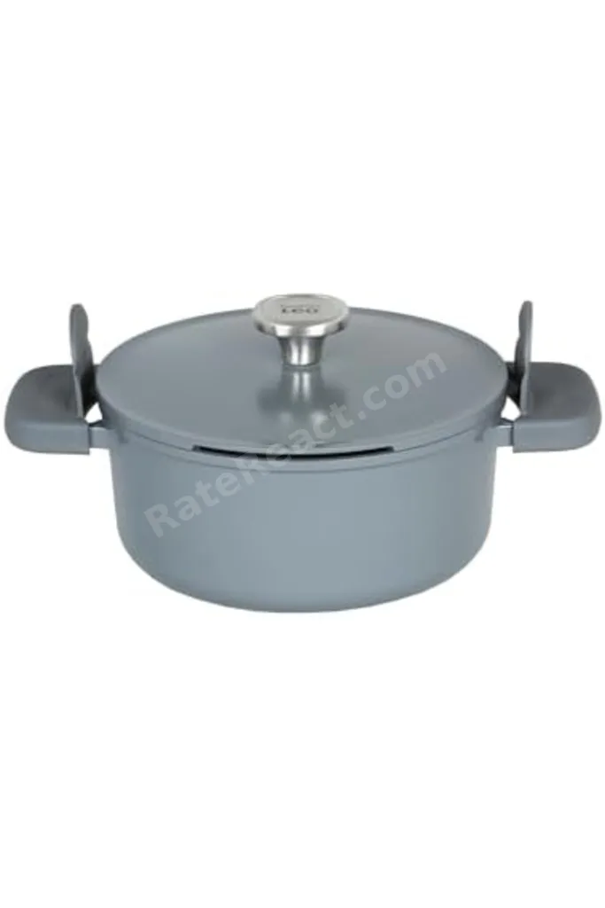 KAPAKLI YAPIŞMAZ TENCERE 24 CM SMOKED GREY revif 827927