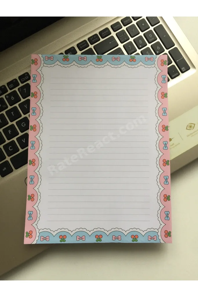 B5 Çizgili Notepad, Memopad,Not Defteri,48 Sayfa