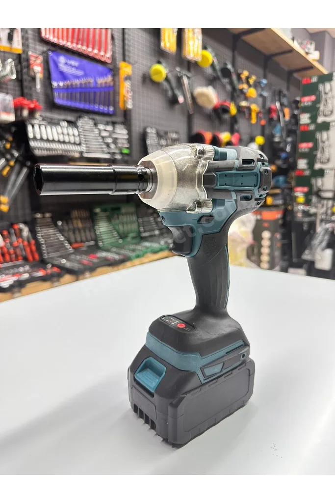 Profesyonel Şarjlı Darbeli 4'lü Set 2-26 Hilti 125mm Taşlama 13mm  Matkap 650 nm  Somun Sökme Hediye