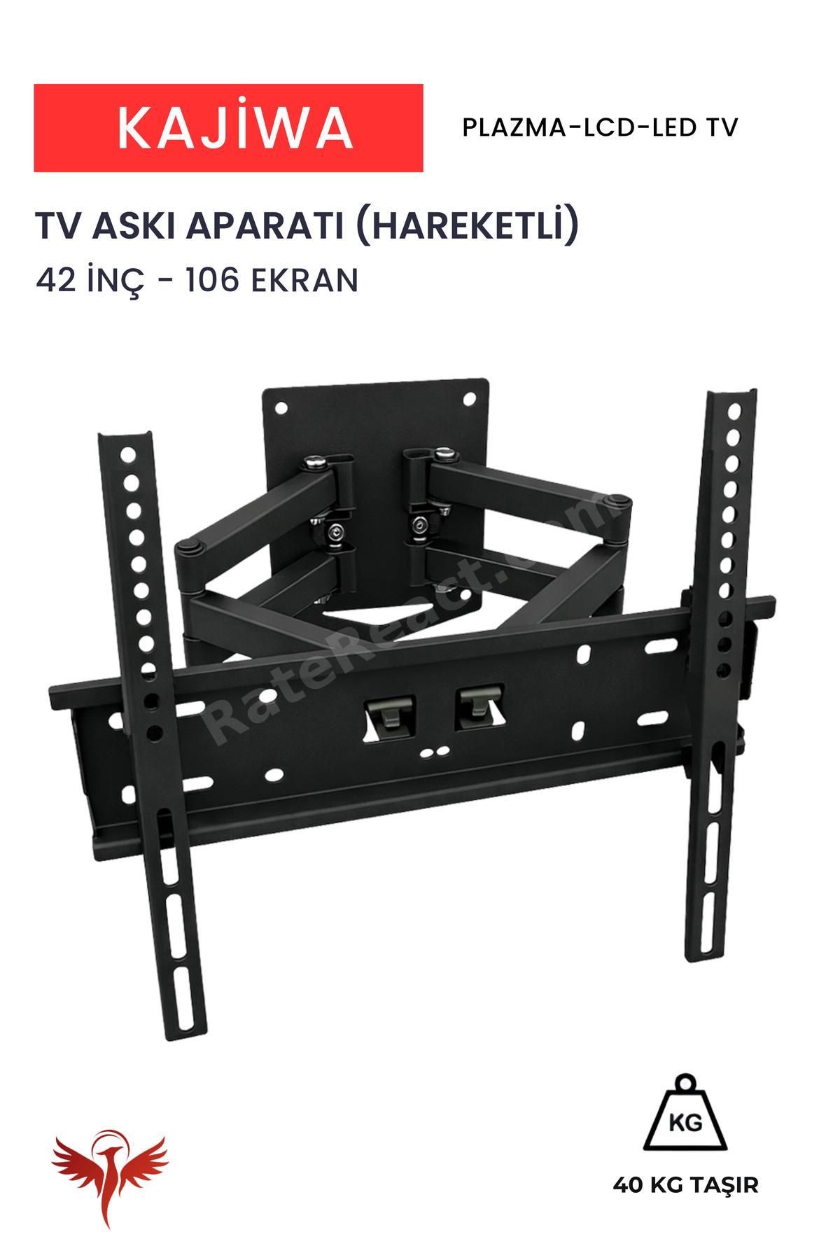 42 İNÇ ASKI APARATI HAREKETLİ (106 EKRAN) Tüm Marka ve modellerle uyumludur.
