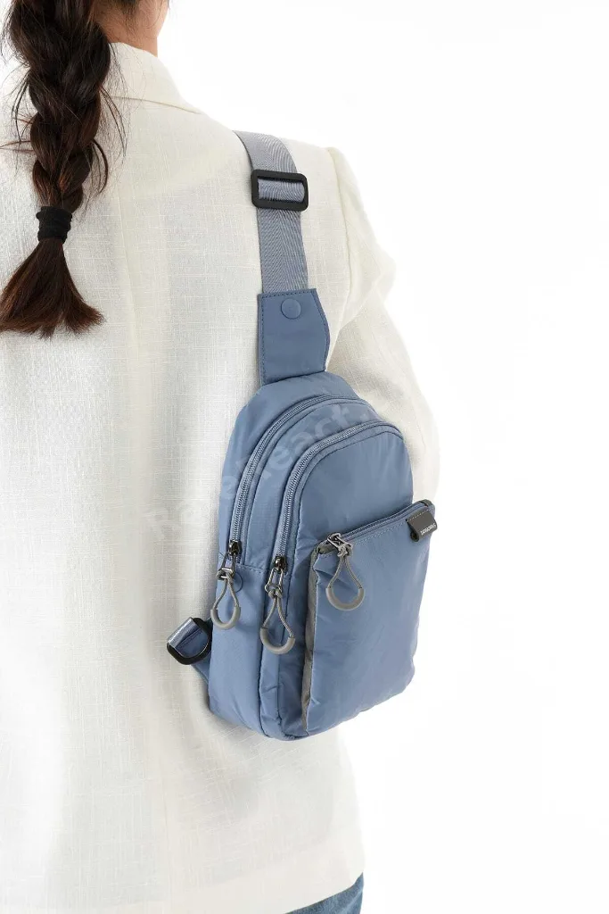 Krinkıl Kumaş çok Bölmeli Body Bag