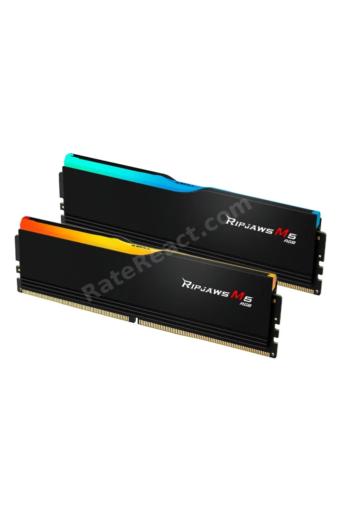 G.Skill Ripjaws M5 RGB F5-6400J3648F16GX2-RM5RK 32GB (2x16GB) DDR5 6400MHz CL36 Masaüstü Bellek