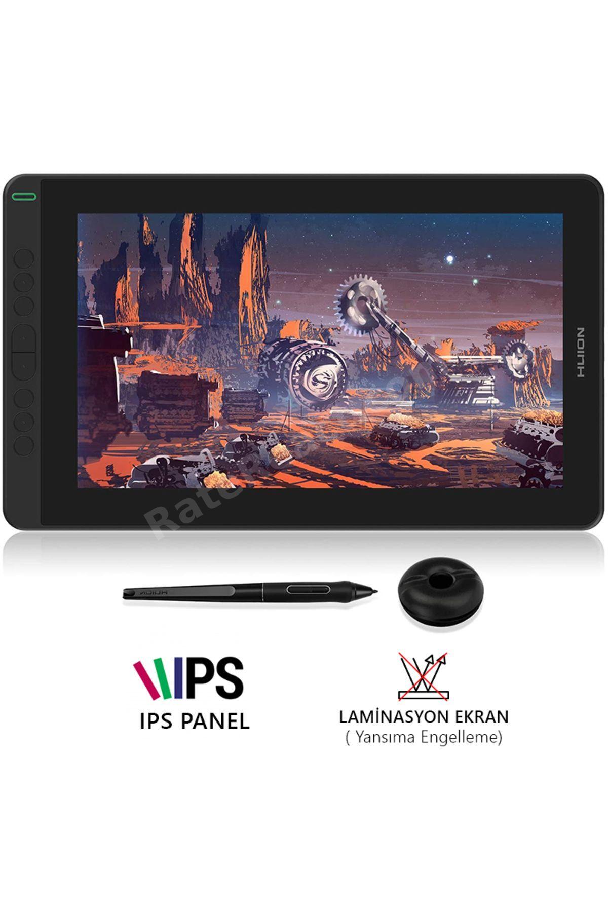 Kamvas 13 Ips Panel Full Hd Lcd Grafik Tablet 8192 Basınç Hassasiyeti 5080lpı Çözünürlük