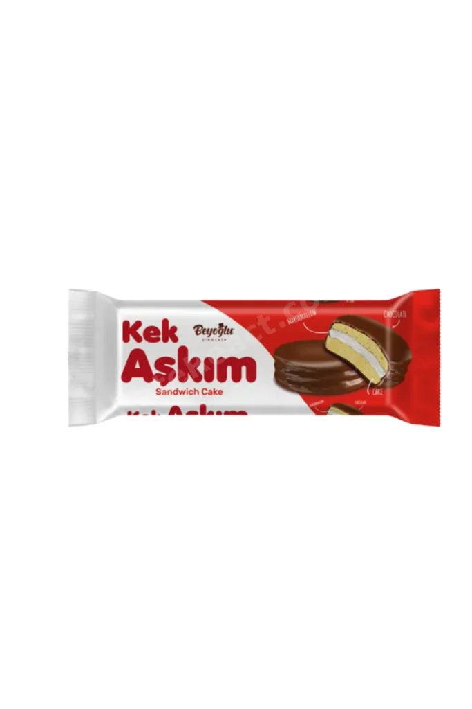Kek Aşkım Sütlü Çikolatalı Marşmelovlu Kek 184GR.
