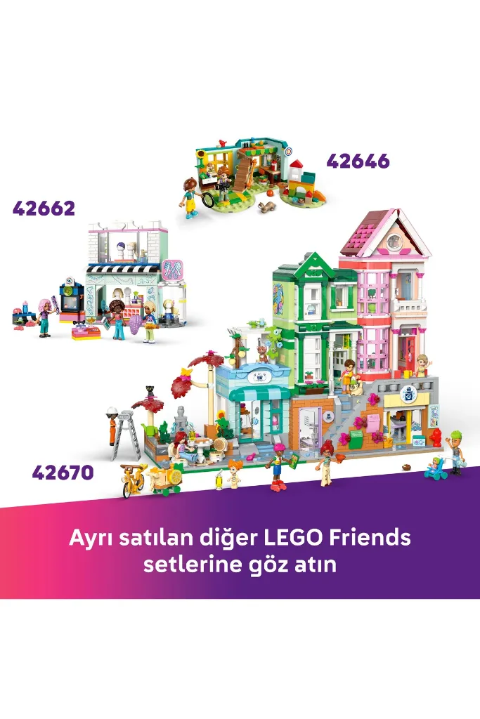 ® Friends Paisley’nin Odası 42647 - 6+ Çocuklar için Mini Bebek İçeren Oyuncak Yapım Seti (199P)