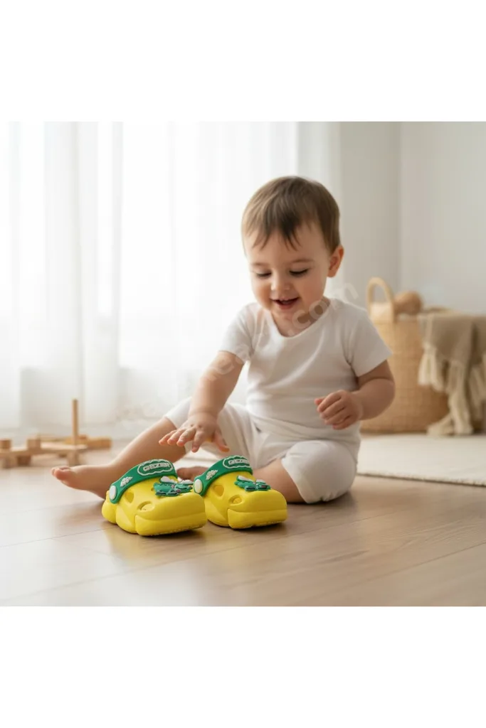 ERKEK ÇOCUK BEBE SANDALET TERLİK