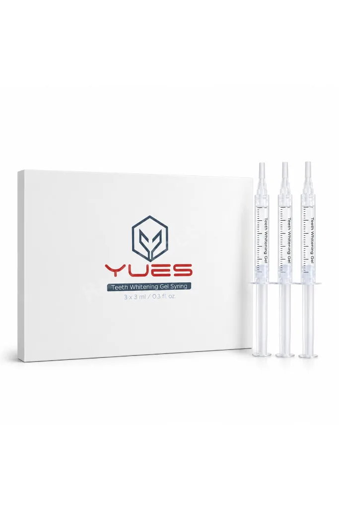 Diş Beyazlatma Jeli Şırınga Seti 3 x 3 ml Teeth Whitening Gel Syringe