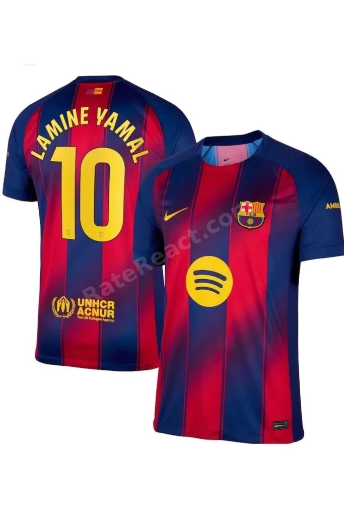 Barcelona 2025/26 Yeni Sezon Lamine Yamal İç Saha Forması