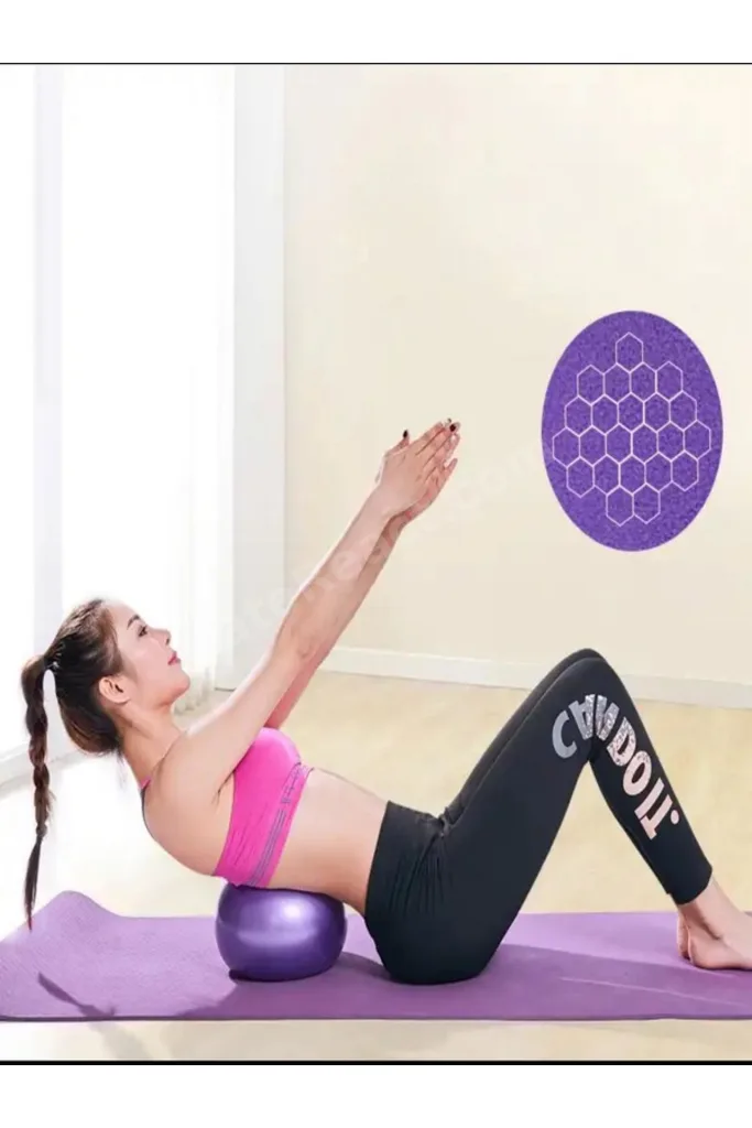 Mini Pilates Topu (25 cm / Mor)