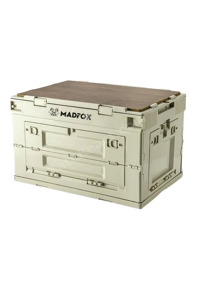 Katlanabilir Kamp Saklama Kutusu - 60 LT - Madfox - Haki - 547304