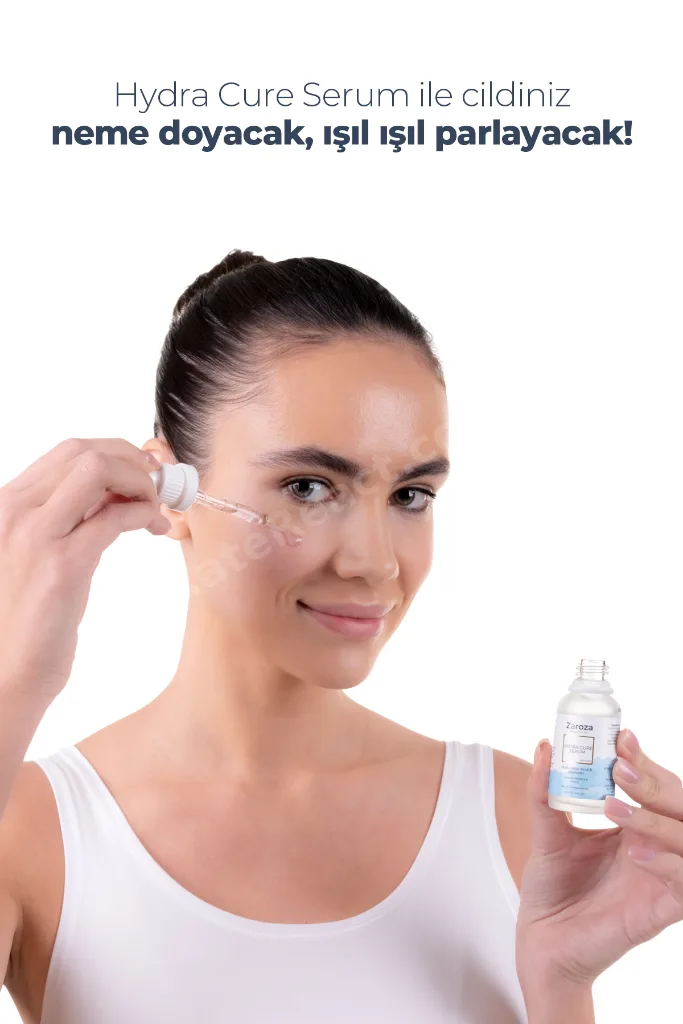 Yoğun Nemlendirici Serum (HYALURONİC SERUM & ALLANTOİN) - Hydra Cure Serum - 30 ml