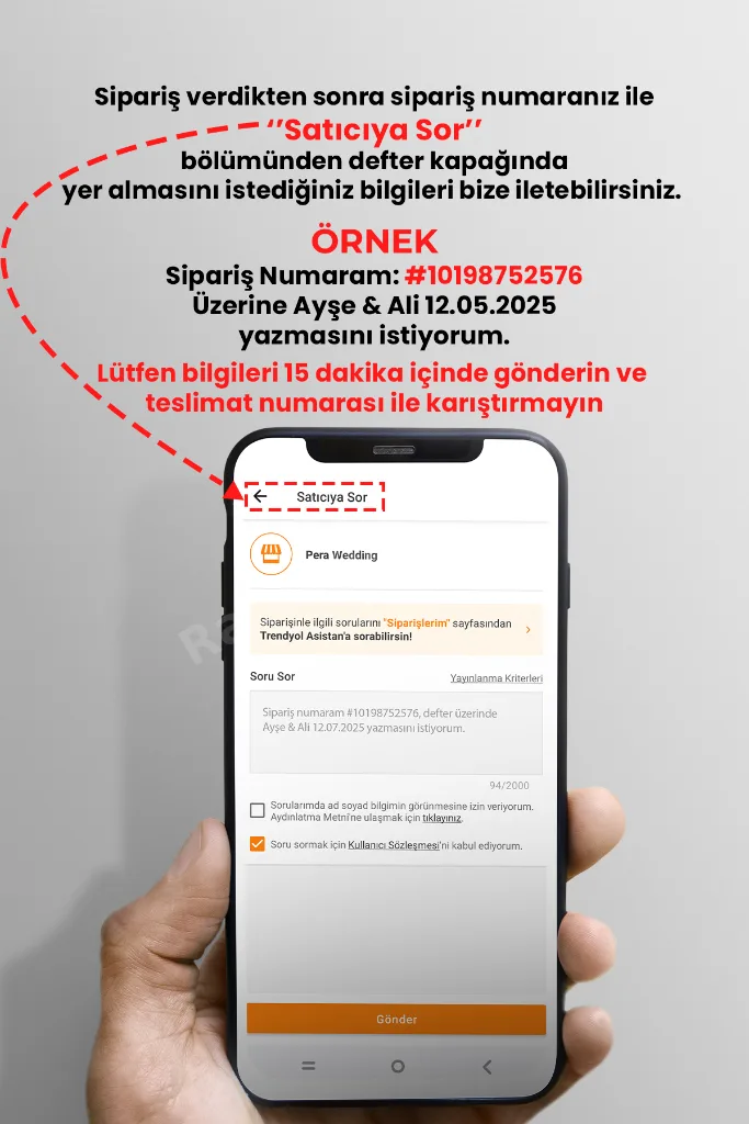 Düğün - Nişan Misafir & Ziyaretçi Anı Defteri