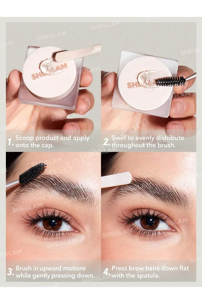 Set Me Up Brow Hold - Crystal Clear Şeffaf Suya Dayanıklı Kaş Sabitleyici Wax & Şekillendirici Jel