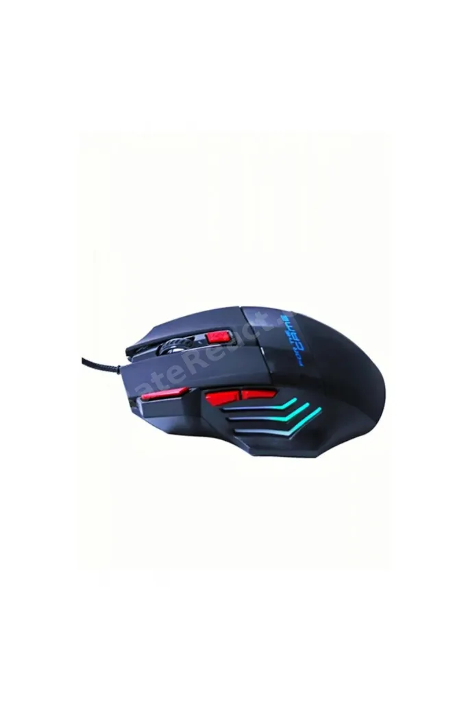 rol Profesyonel Işıklı Gamer Oyuncu Mouse + Mousepad Kaymaz Hassasiyet Kontrollü Gaming PrO