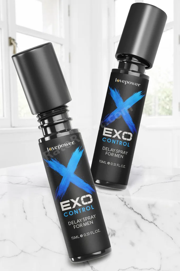 Çikolatalı Kayganlaştırıcı Jel ve Exo Control Geciktircili Premium Sprey 15ml