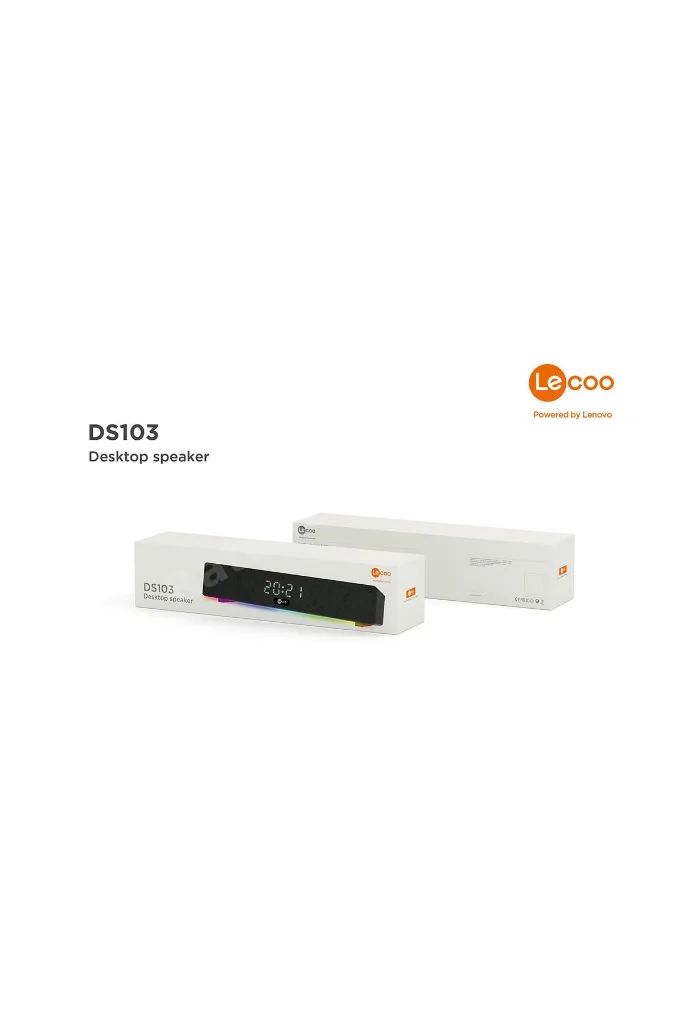 Ds103 Kablosuz Bluetooth 10w Rgb Saat/alarm Stereo Soundbar Hoparlör Siyah