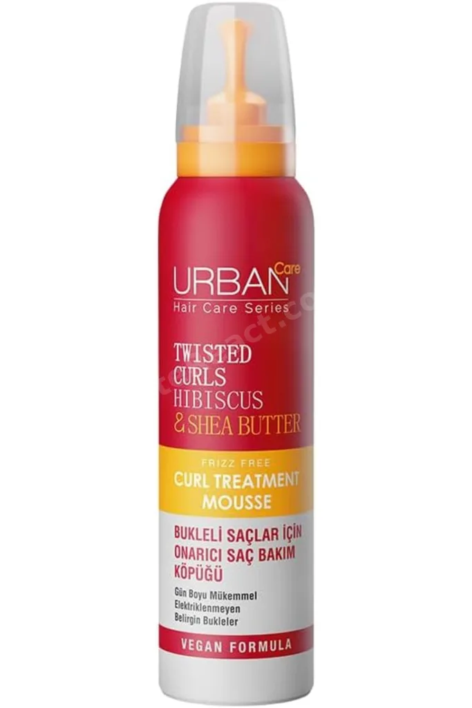 Twisted Curls Hibiscus & Shea Butter Kıvırcık ve Dalgalı Saçlara Özel Onarıcı Bakım Köpüğü 150 ml- V