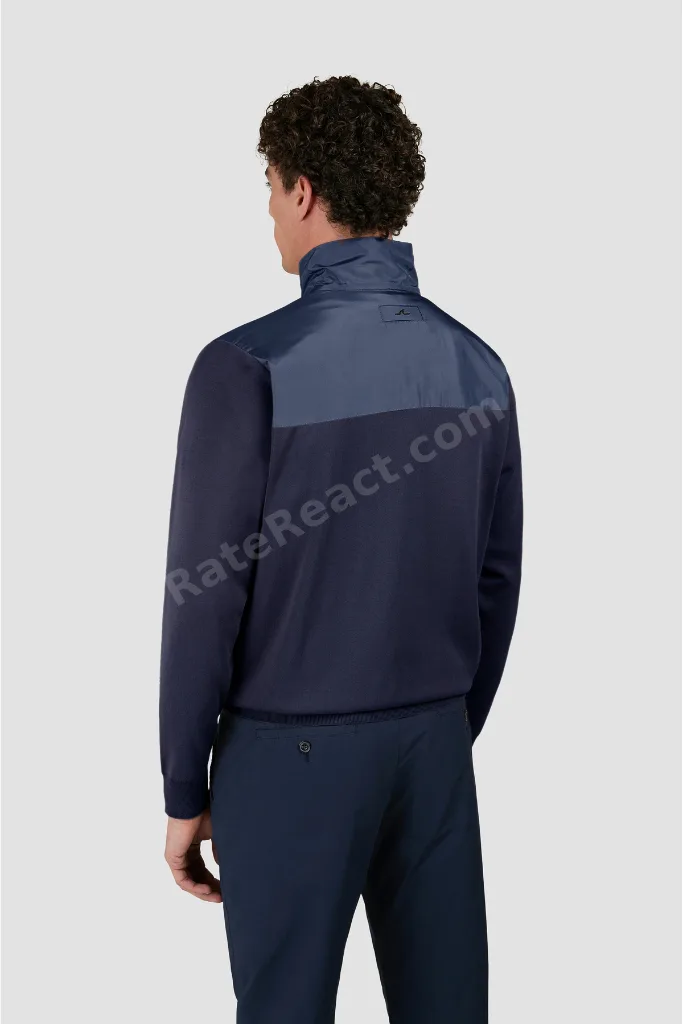 COTTON ZIPPED SWEATER
