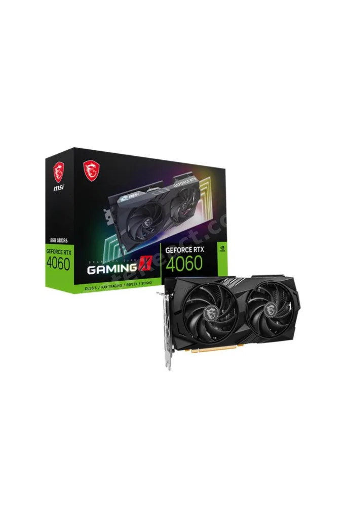GEFORCE RTX4060 GAMING X 8G 8GB GDDR6 128BIT 1XHDMI 3XDP EKRAN KARTI Uyumlu