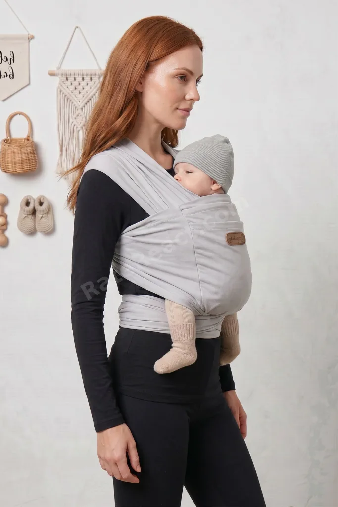 Anakucağı Cepli Bebek Taşıma Şalı, Bebek Askısı Sling