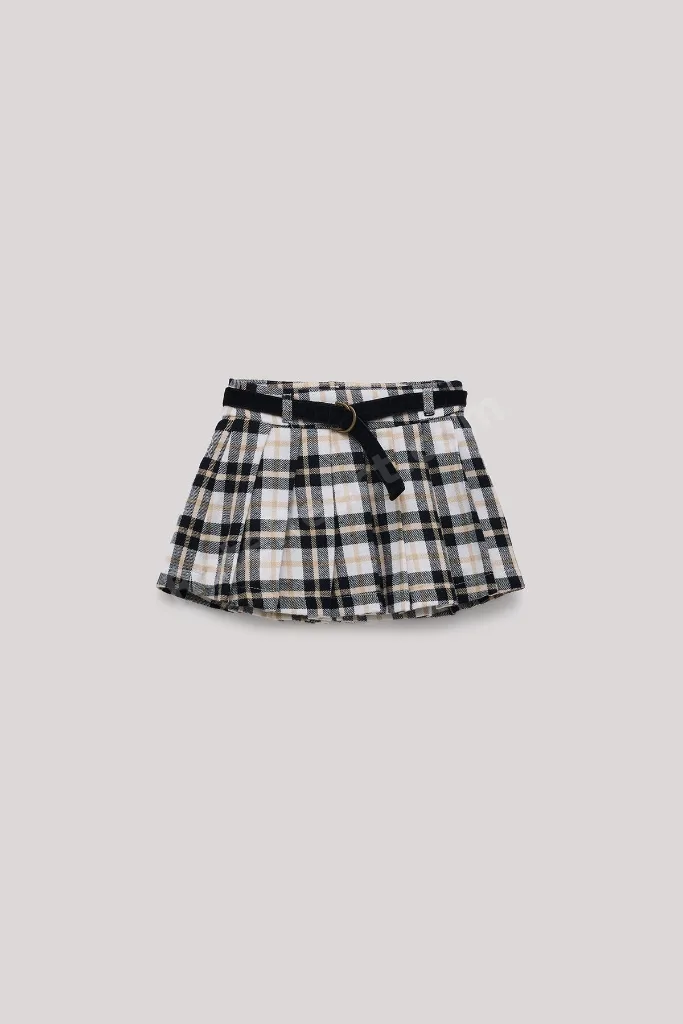 BG Store Kız Bebek Ekose Etek