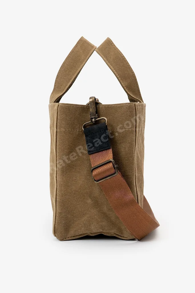 Kanvas Askılı Günlük Kullanım Omuz Ve El Çantası Tote Bag - Sert Kumaş